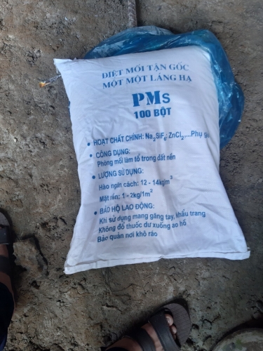 Thuốc Trừ Mối Pms 100 Bột